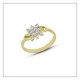 Designer Ring with Certified Diamonds In 18k Gold - LR0110R